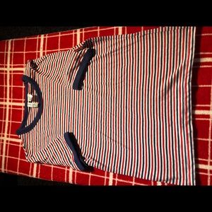 Striped Crop Top Tee